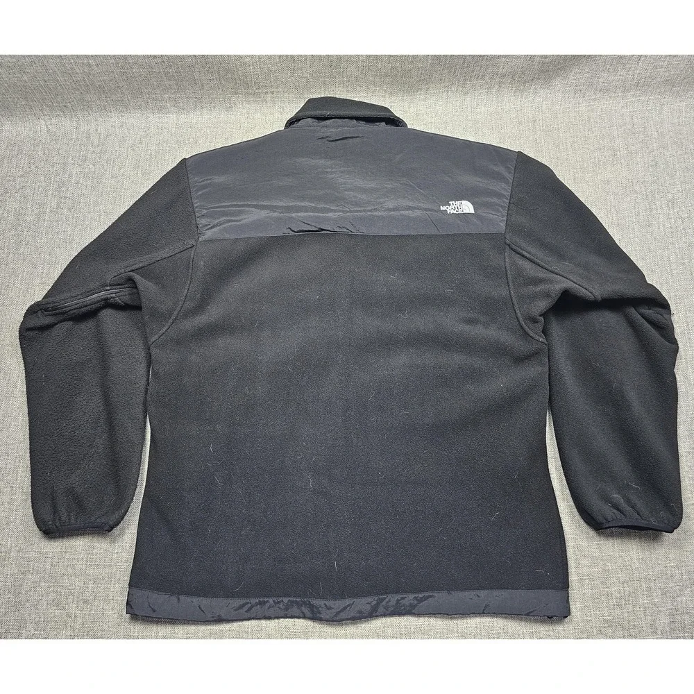 The North Face Jacket Mens XL Black Fleece Denali Windbreaker Zip Pockets